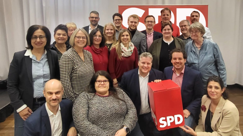 Der Vorstand der SPD Mittelfranken